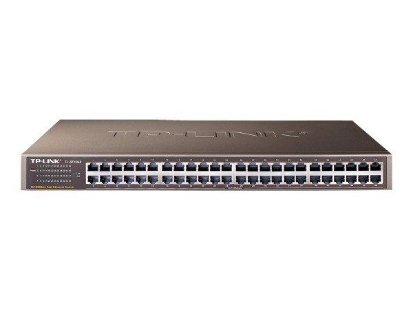 TP-LINK 48-Port 10/100 Mbps Switch 19" Unmanaged TL-SF1048