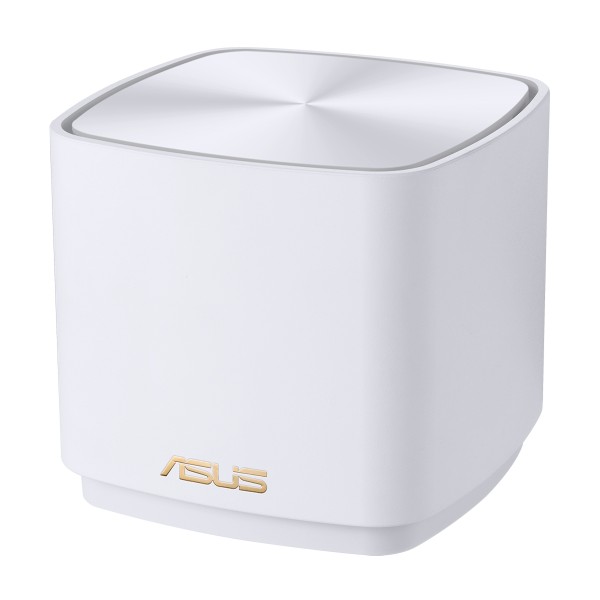 ASUS ASUS ZenWiFi AX Mini XD4 WLAN Mesh Router Weiß [WiFi 6 (802.11ax), Dual-Band, bis zu 1.800 Mbit/s]