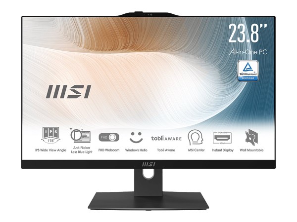 MSI Modern AM242P 12M-696DE 58,42cm (23") i5-1240P 8GB 512GB W11P 00AE0711-696