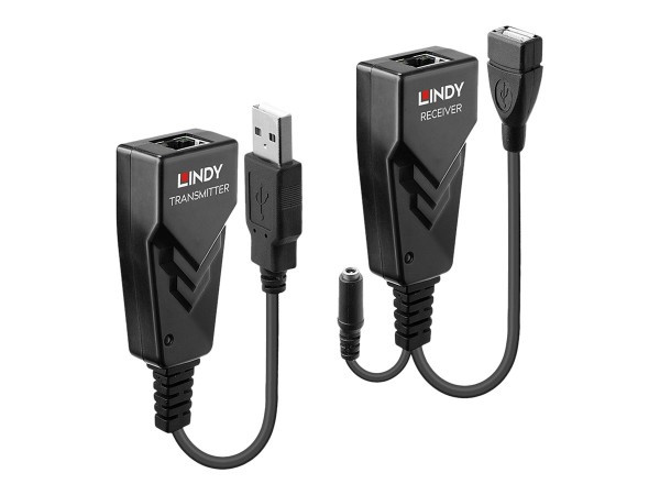 LINDY 100m USB 2.0 Cat.5 Extender 42674