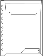 LEITZ Sicht-/Prospekthülle CombiFile Maxi, A4, PP, glasklar