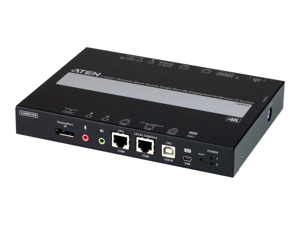 ATEN CN9950 1-Local-Remote Share Access single port 4K DisplayPort KVM over CN9950