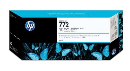 HP 772 Fotoschwarz DesignJet Tintenpatrone - 300 ml