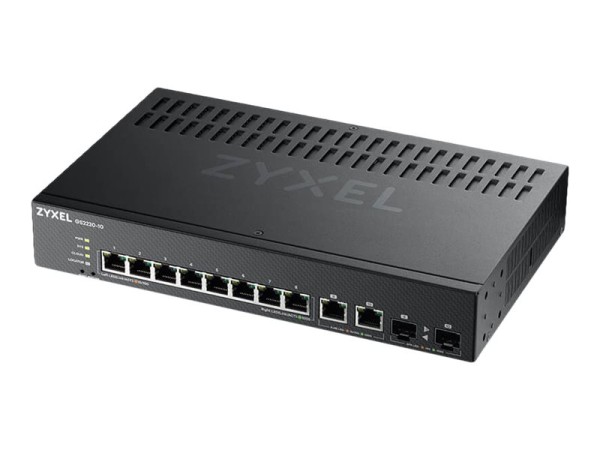 ZYXEL Switch GS2220-10 8 Port + 2x SFP/Rj45 Gigabit L2 GS2220-10-EU0101F