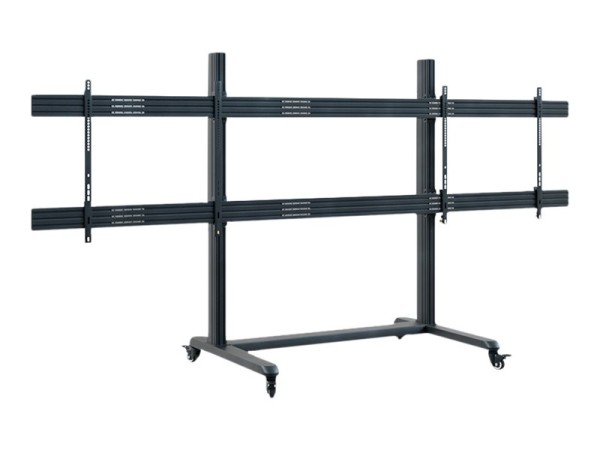 HAGOR CPS mobile Stand 2x 75-86 mobiles Standsystem für zwei Displays 190,5 3327