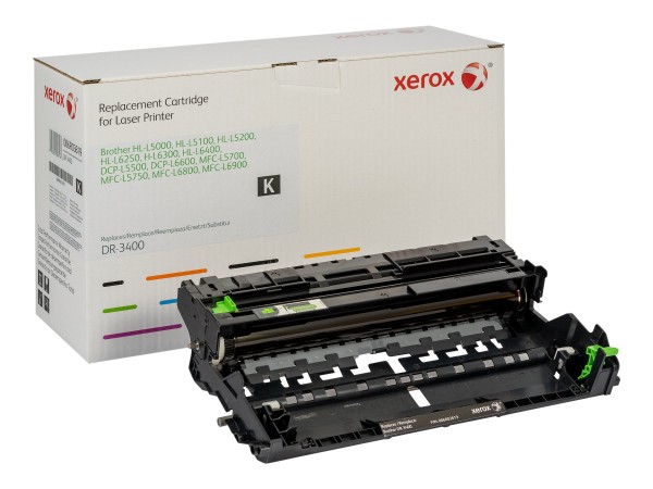 Xerox Trommeleinheit. Entspricht Brother DR3400. Mit Brother DCP-L5500 - DCP-L6600 - HL-L5000 - L5100 - L5200 - L6250 - L6300 - L6400 - MFC-L5700 - L5750 - L6800 - L6900 kompatibel - Original - Brother - DCP-L5500 - DCP-L6600 - HL-L5000 - L5100 - L5200 -