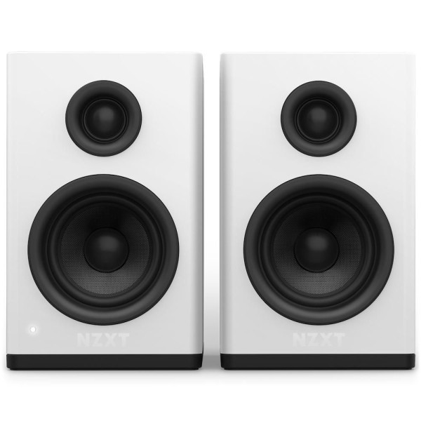 NZXT Relay loudspeaker white black 3.5 mm jack RCA AP-SPKW2-EU