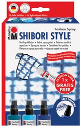 Marabu Textilsprühfarbe "Fashion-Spray", Set SHIBORI STYLE