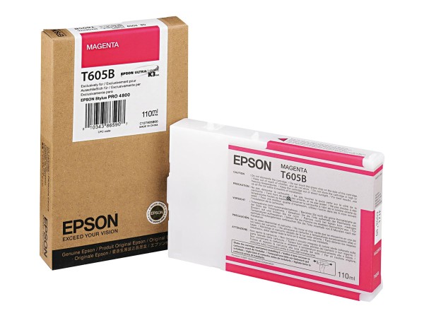 EPSON T605B Magenta Tintenpatrone C13T605B00