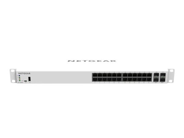 NETGEAR Switch / 28-Port Gigabit 24x1G PoE+ Kupf GC728XP-100EUS