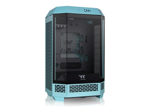 THERMALTAKE 300 Turquoise - Micro Tower - PC - Türkis - micro ATX - Mini-AT CA-1Y4-00SBWN-00