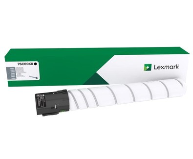 Lexmark 76C00K0 Laser cartridge 18500Seiten Schwarz Lasertoner / Patrone