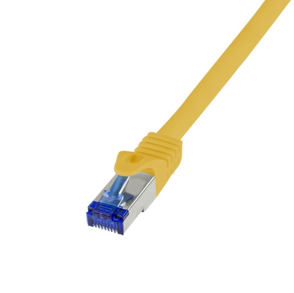 LogiLink Patchkabel Ultraflex, Kat.6A, S/FTP, 10 m, gelb