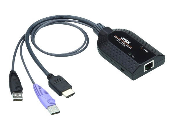ATEN KA7188 KVM-Adapter, CPU-Modul, USB HDMI Virtual Media KVM Adapterkabel KA7188