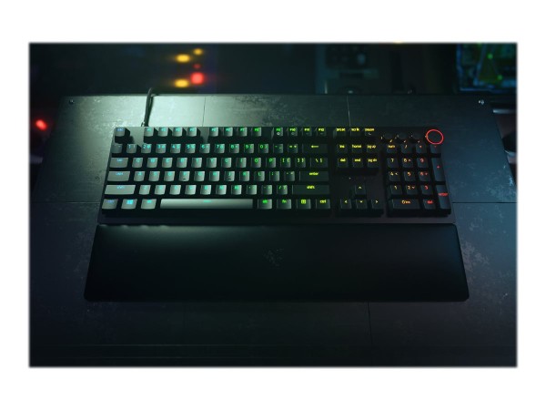 RAZER Huntsman V2 - Tenkeyless (80 - 87 %) - USB - QZERTY - RGB-LED - Schwa RZ03-03930300-R3M1