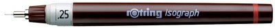 rotring Tuschefüller isograph 0,10 mm, schwarz