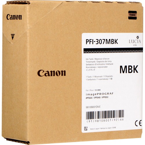 CANON CANON PFI 307 MBK mattschwarz Tintenbehälter