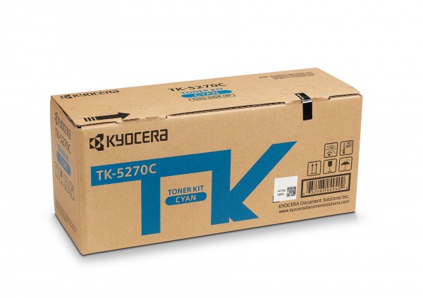 KYOCERA Toner Kyocera TK-5270C P6230/M6230/M6630 Serie Cyan 1T02TVCNL0