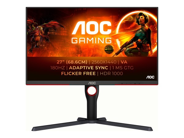 AOC Q27G3XMN 68,6cm (27") Q27G3XMN/BK