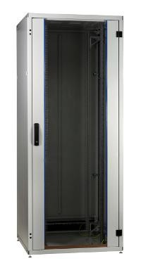 EFB ELEKTRONIK Netzwerkschrank PRO 42HE, 800x800 mm, RAL7035 RückTür mi PRO-4288GR.G1S1