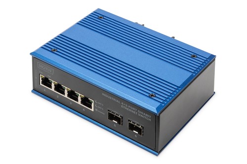 DIGITUS Switch 4+2 -Port Gigabit Ethernet DN-651148