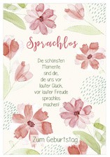 SUSY CARD Geburtstagskarte Lyrics "Ab und zu"