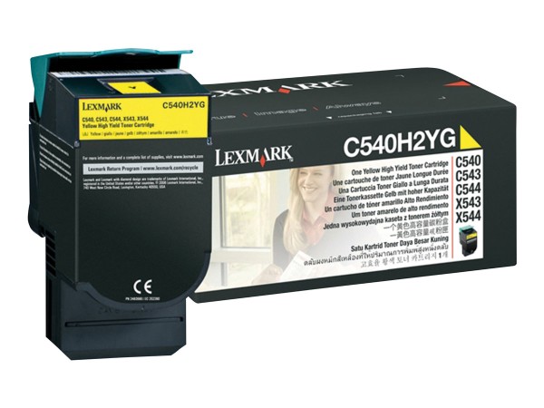 LEXMARK LEXMARK Gelb Tonerpatrone LCCP