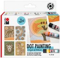 Marabu Punktfarbe Dot Pen Set "Origin of Nature", 4 x 25 ml