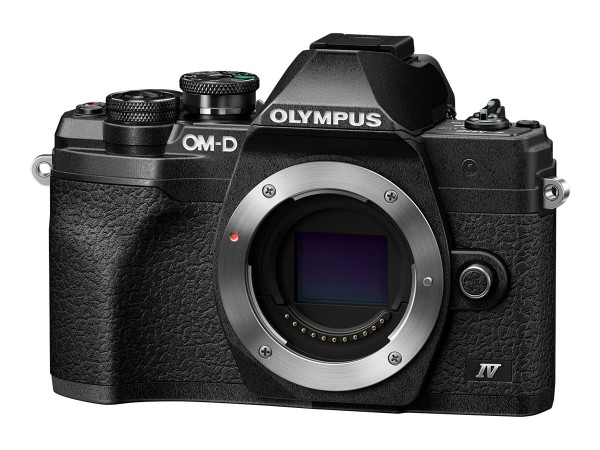 OLYMPUS OM-D E-M10 Mark IV Digitalkamera 21.8 Megapixel Schwarz 4K-Video, B V207130BE000