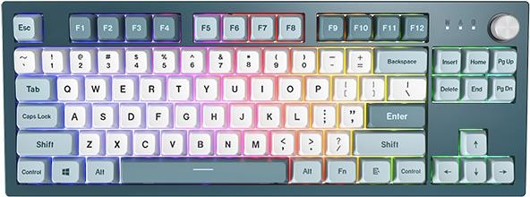 MONTECH MKey TKL Freedom Gaming Tastatur MK87FB ISO GE