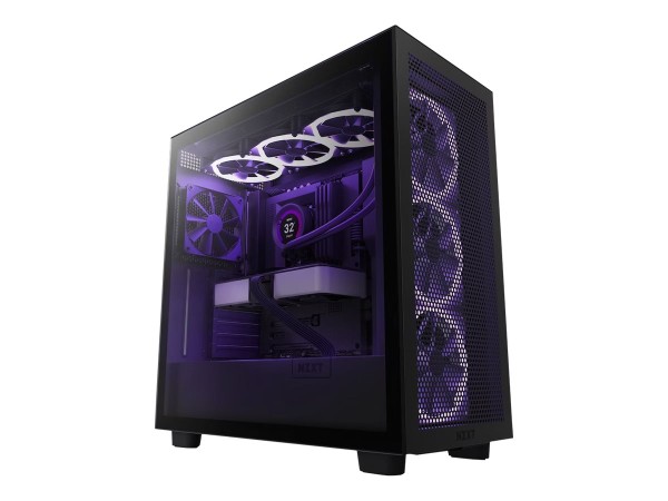 NZXT Case H7 Flow Black Midi ATX (2024) CM-H72FB-01