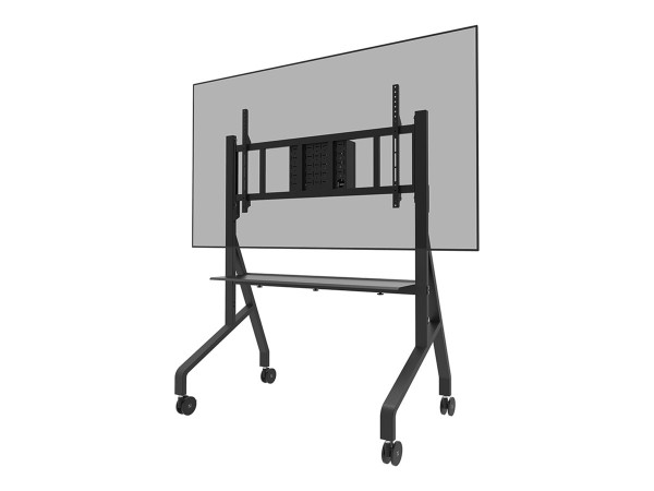 NEOMOUNTS mobiler Bodenständer für 65-110" Bildschirme - Schwarz FL50-575BL1