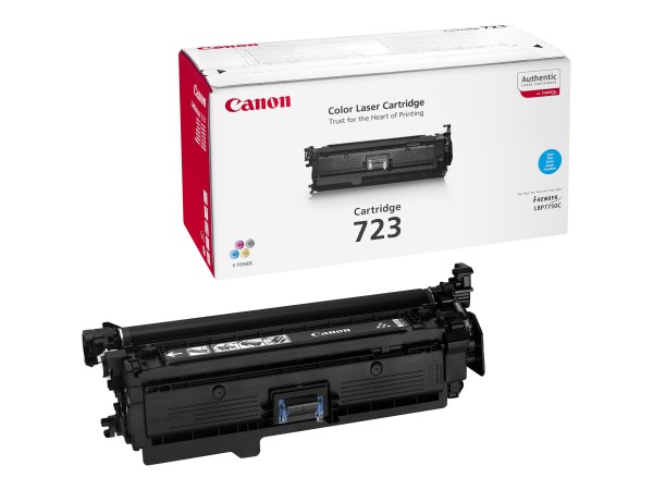 Original Toner für Canon Laserdrucker LBP7750cdn, cyan