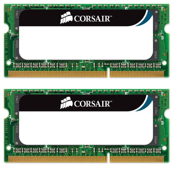 CORSAIR SODDR3 16GB Kit 2x8GB CORSAIR CL9 1,5V retail