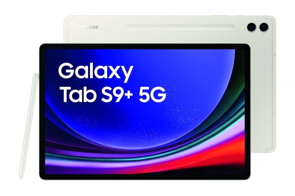 SAMSUNG Galaxy Tab S9+ 5G Beige 31,50cm (12,4") Snapdragon 8 Gen 2 12GB 256 SM-X816BZEAEUB