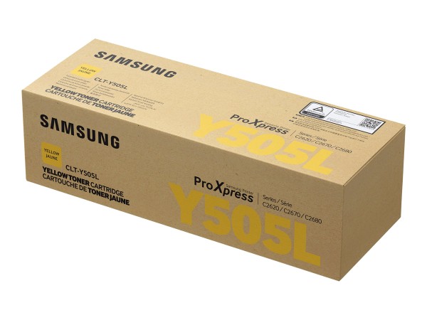 SAMSUNG CLT Y505L Gelb Tonerpatrone (SU512A) SU512A