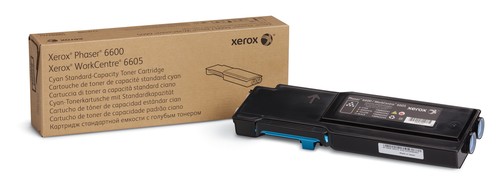 Xerox Phaser 6600/WorkCentre 6605 Standard-Tonerpatrone Cyan (2.000 Seiten)