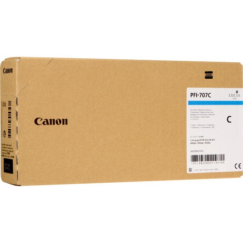 CANON CANON PFI 707 C Cyan Tintenbehälter