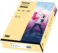 tecno Multifunktionspapier colors, A4, 160 g/qm, orange