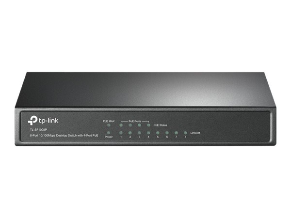 TP-LINK Switch / Power over Ethernet ( PoE ) / 8 TL-SF1008P V5