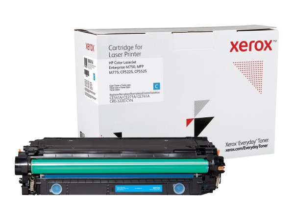 XEROX Everyday - Cyan - kompatibel - Tonerpatrone - für HP Color LaserJet E 006R04148