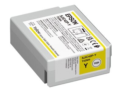 EPSON SJIC42P-Y Ink cartridge for ColorWorks C4000e Yellow C13T52M440