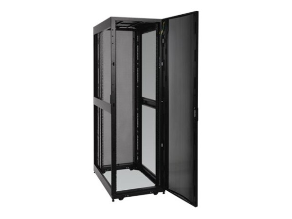 EATON TRIPPLITE 42U SmartRack Deep and Wide Rack Enclosure Cabinet with doo SR42UBDPWD