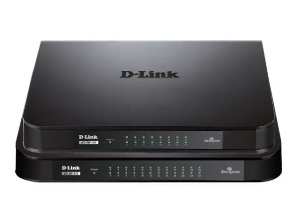 D-Link Switch, 1000Mbit, 24-Port Gigabit Easy Desktop Switch GO-SW-24G/E