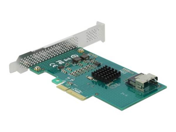 DELOCK PCI Express Karte zu 4 x SATA 6Gb/s RAID und HyperDuo - Low Profile 89051
