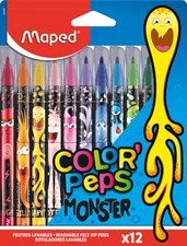 Maped Fasermaler COLOR'PEPS MONSTER, 12er Kartonetui