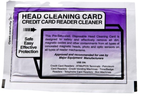 HONEYWELL INTERMEC Cleaning Card, 6 " (Box of 25)