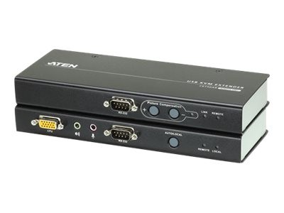 ATEN CE750A Konsolen-Extender, 1PC zu 2 Arbeitsplätze, VGA, USB, Audio, max CE750A