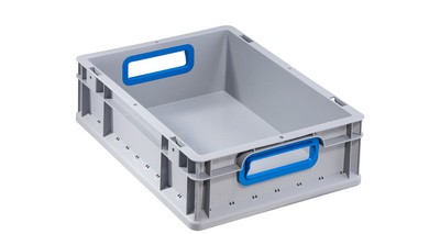allit Transportbehälter ProfiPlus EuroBox 432, grau/blau