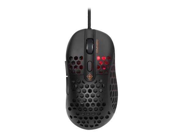 DELTACO GAMING DM420 Gaming-Maus Kabelgebunden Optisch Schwarz 6 Tasten 400 GAM-106